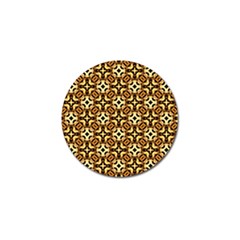 Faux Animal Print Pattern Golf Ball Marker 10 Pack by GardenOfOphir