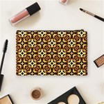 Faux Animal Print Pattern Cosmetic Bag (Medium) Back