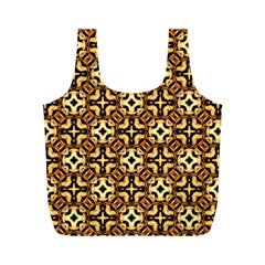 Faux Animal Print Pattern Reusable Bag (m) by GardenOfOphir