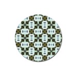 Faux Animal Print Pattern Magnet 3  (Round) Front