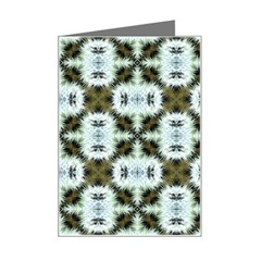 Faux Animal Print Pattern Mini Greeting Card by GardenOfOphir