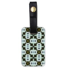 Faux Animal Print Pattern Luggage Tag (one Side) by GardenOfOphir