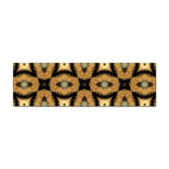 Faux Animal Print Pattern Bumper Sticker 10 Pack