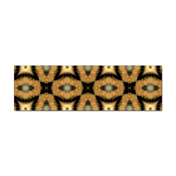 Faux Animal Print Pattern Bumper Sticker 100 Pack