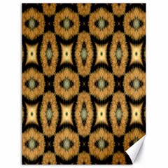 Faux Animal Print Pattern Canvas 18  X 24  (unframed)