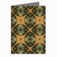 Faux Animal Print Pattern Greeting Card by GardenOfOphir