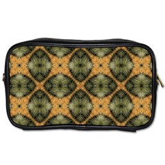 Faux Animal Print Pattern Travel Toiletry Bag (two Sides) by GardenOfOphir