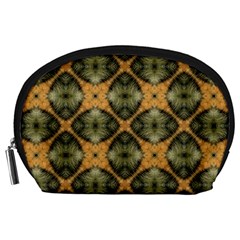 Faux Animal Print Pattern Accessory Pouch (large)