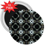 Faux Animal Print Pattern 3  Button Magnet (10 pack) Front