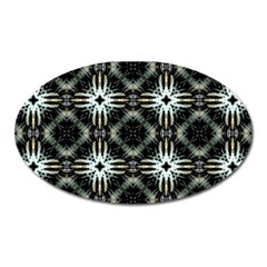 Faux Animal Print Pattern Magnet (oval) by GardenOfOphir