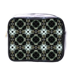 Faux Animal Print Pattern Mini Travel Toiletry Bag (one Side)