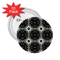 Faux Animal Print Pattern 2 25  Button (10 Pack)