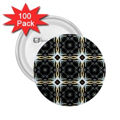 Faux Animal Print Pattern 2 25  Button (100 Pack)