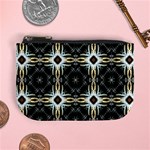 Faux Animal Print Pattern Coin Change Purse Front