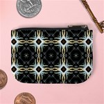 Faux Animal Print Pattern Coin Change Purse Back