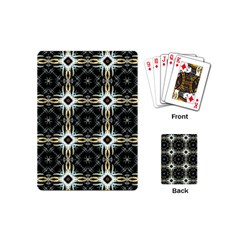 Faux Animal Print Pattern Playing Cards (mini) by GardenOfOphir