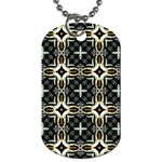 Faux Animal Print Pattern Dog Tag (One Sided) Front