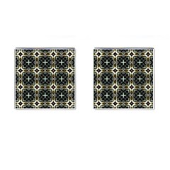 Faux Animal Print Pattern Cufflinks (square)