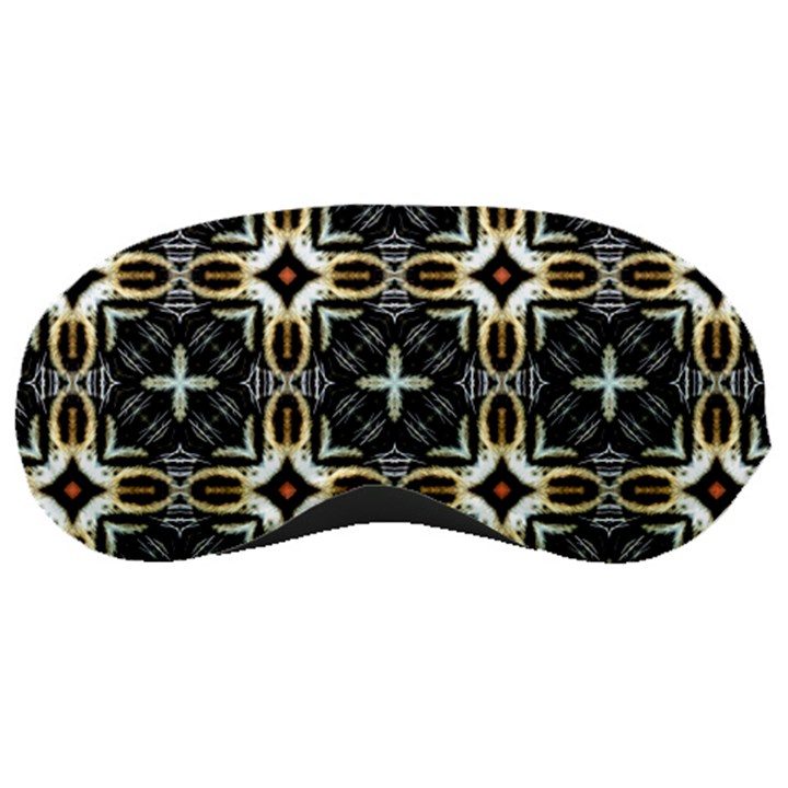 Faux Animal Print Pattern Sleeping Mask