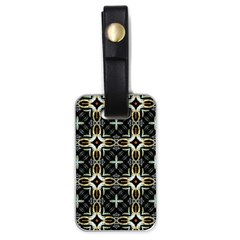 Faux Animal Print Pattern Luggage Tag (one Side) by GardenOfOphir