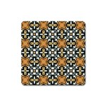 Faux Animal Print Pattern Magnet (Square) Front