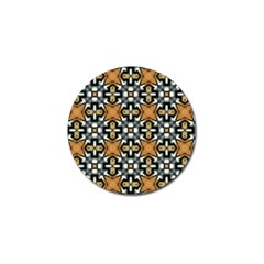 Faux Animal Print Pattern Golf Ball Marker