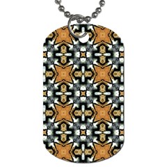 Faux Animal Print Pattern Dog Tag (two-sided) 