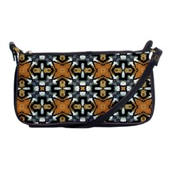 Faux Animal Print Pattern Evening Bag