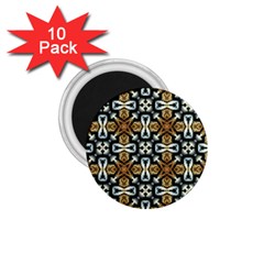 Faux Animal Print Pattern 1 75  Button Magnet (10 Pack) by GardenOfOphir