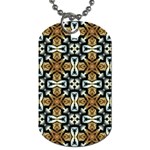 Faux Animal Print Pattern Dog Tag (One Sided) Front