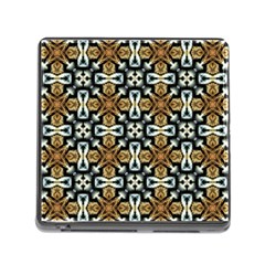 Faux Animal Print Pattern Memory Card Reader With Storage (square) by GardenOfOphir