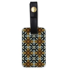 Faux Animal Print Pattern Luggage Tag (one Side) by GardenOfOphir