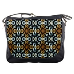 Faux Animal Print Pattern Messenger Bag by GardenOfOphir