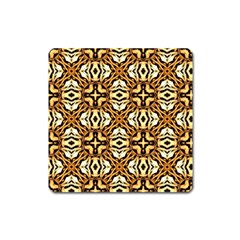 Faux Animal Print Pattern Magnet (square)