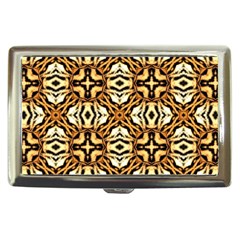 Faux Animal Print Pattern Cigarette Money Case