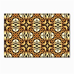 Faux Animal Print Pattern Postcard 4 x 6  (10 Pack) by GardenOfOphir