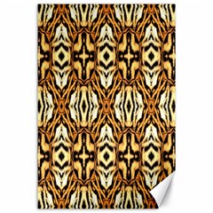 Faux Animal Print Pattern Canvas 24  X 36  (unframed) by GardenOfOphir