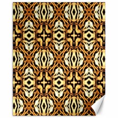 Faux Animal Print Pattern Canvas 11  X 14  (unframed)