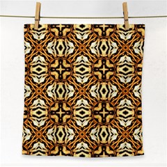 Faux Animal Print Pattern Face Towel by GardenOfOphir