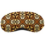 Faux Animal Print Pattern Sleeping Mask Front