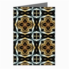 Faux Animal Print Pattern Greeting Card (8 Pack)