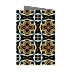 Faux Animal Print Pattern Mini Greeting Card (8 Pack) by GardenOfOphir