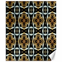 Faux Animal Print Pattern Canvas 8  X 10  (unframed)