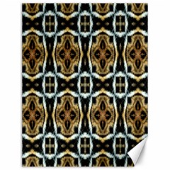 Faux Animal Print Pattern Canvas 12  X 16  (unframed) by GardenOfOphir