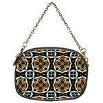 Faux Animal Print Pattern Chain Purse (One Side) Front