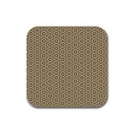 Cute Pretty Elegant Pattern Drink Coasters 4 Pack (Square) Front