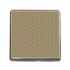 Cute Pretty Elegant Pattern Memory Card Reader With Storage (square) by GardenOfOphir