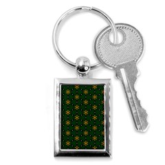 Cute Pretty Elegant Pattern Key Chain (rectangle)