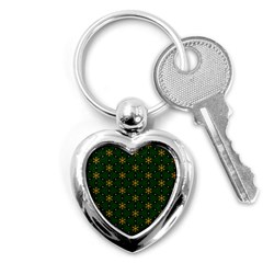 Cute Pretty Elegant Pattern Key Chain (heart) by GardenOfOphir