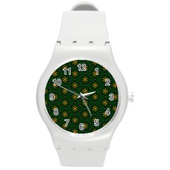 Cute Pretty Elegant Pattern Plastic Sport Watch (medium)